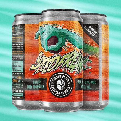 SUDDEN DEATH	Speedfreak 440ml	DDH IPA
