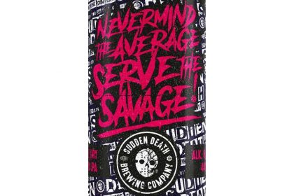 SUDDEN DEATH Nevermind The Average, Serve The Savage 440ml DDH Double IPA