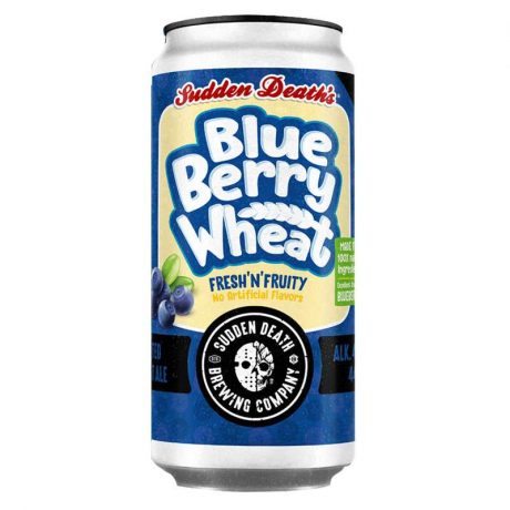 SUDDEN DEATH Blueberry Wheat Beer